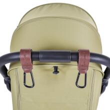 Mini Baby Stroller Hookey Art.257778 Dark Brown  Āķi ratu rokturim,1 gab