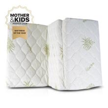 Mini Baby  Tourist Mattress Art.257792 White Folding mattress for playpens 120x60 cm