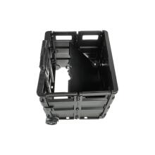 Iepirkumu ratiņi salokāmi ar kravnesību līdz 35kg Olli 65L 42x40,5x38cm melni