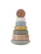Little Dutch Ring Stacker Art.7142 Little Farm  Koka piramīda