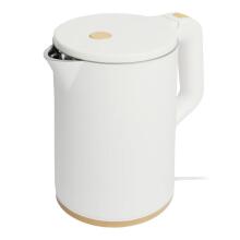 Беспроводной электрическийTravel чайник 1500W 1.2L с поворотной основой белый
