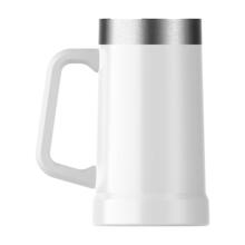 Пивная кружка The Big Grip Beer Stein 0,7 л, глянцевая белая