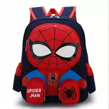Children School Backpack Spiderman Art.258560 Blue Backpack