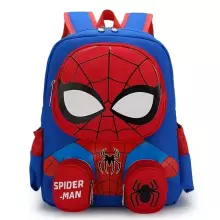 Children School Backpack Spiderman Art.258561 Dark Blue Детский рюкзак