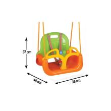 WOOPIE Šūpuļtīkls 3in1 Oranžs