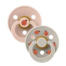 Bibs Studio Colour Ladybug Art.258807 Blush Soothers 18 m.