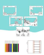 3D pildi joonistuskomplekt Ookean