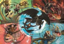 CLEMENTONI CHILDREN PUZZLE How To Train Your Dragon, 104 pcs,, 25035
