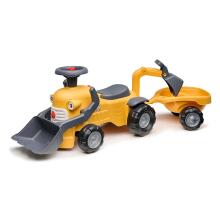 FALK Ride-On Digger Marcel with Trailer