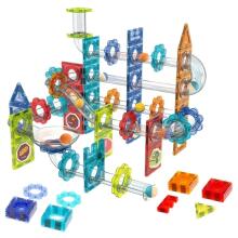 WOOPIE Magnetic Construction Blocks 3D Educational Set Marble Run 113 pcs
