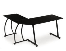 Игровой угловой стол LOFT черный
