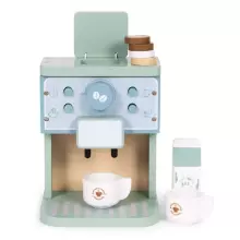 ECOTOYS Деревянная кофемашина для детей набор баристы