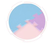 Eco Toys Foam Puzzle Art.6402 Многофункциональный напольный пазл-коврик из 24 элементов