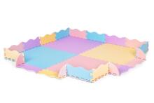 Eco Toys Foam Puzzle Art.6402 Многофункциональный напольный пазл-коврик из 24 элементов