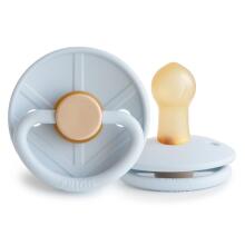Frigg Little Viking Round Latex Art.10523 Knud  Pacifier (nipple) made of 100% natural rubber 0-6 months (1 pcs.)