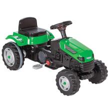 WOOPIE Pedāļu Traktors Zemnieks GoTrac Klusi Riteņi