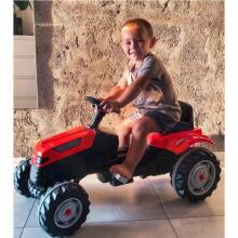 WOOPIE Pedal Tractor Farmer GoTrac Quiet Wheels