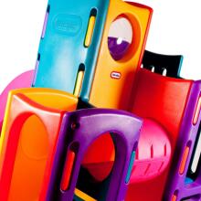 Little Tikes Lielais Rotaļu Laukums Ar Slidkalniņiem