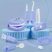 Doctor Set Smile Dentist Teeth Art.260088 Green  Young/brave dentist set - Superhero smile