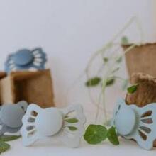 Frigg Lucky Symmetrical Silicone Pacifier  Art.10227 Sage Пустышка(соска) из 100% натурального силикона 6-18 мес.(1 шт.)