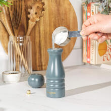Salter BW120291GEU7 Olea Salt &amp; Pepper Mill Grey