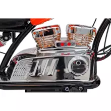 Motorcycle Chopper Warrior Art.260377 Orange Powerful 12v kids ride on/moto