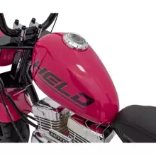 Motorcycle Chopper Warrior Art.260378 Pink Jaudīgā 12v bērnu elektromašīna/elektromotocikls