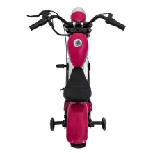 Motorcycle Chopper Warrior Art.260378 Pink Jaudīgā 12v bērnu elektromašīna/elektromotocikls