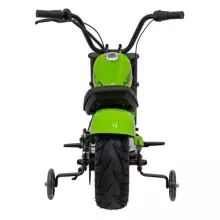 Motorcycle Chopper Warrior Art.260379 Green Мощный детский электромобиль/электромотоцикл 12 В