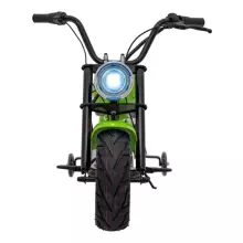 Motorcycle Chopper Warrior Art.260379 Green Мощный детский электромобиль/электромотоцикл 12 В