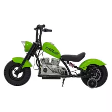 Motorcycle Chopper Warrior Art.260379 Green Мощный детский электромобиль/электромотоцикл 12 В