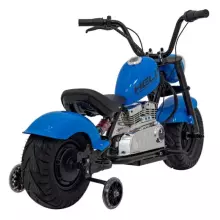 Motorcycle Chopper Warrior Art.260381 Blue Powerful 12v kids ride on/moto