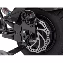 Motorcycle Chopper Warrior Art.260381 Blue Powerful 12v kids ride on/moto