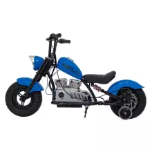 Motorcycle Chopper Warrior Art.260381 Blue Powerful 12v kids ride on/moto