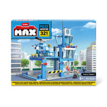 MAX CITY конструктор Полицейский участок, 321 частей