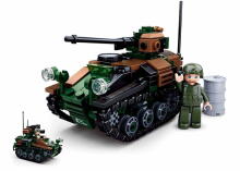 Sluban konstruktors, Tanks, 245 det.
