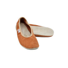 Bebe Basic Hip-Hop Gymnastics Shoes Art.SB120 Terracota Чешки гимнастические c кожанной подошвой