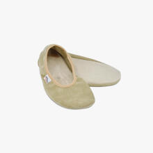Bebe Basic Hip-Hop Gymnastics Shoes Art.SB120 Olive Чешки гимнастические c кожанной подошвой