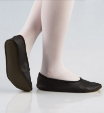 Bebe Basic Hip-Hop Gymnastics Shoes Art.SB132 Black Vingrošanas, sporta dejošanas čības ar ādas zoli