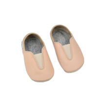 Bebe Basic Kids Hip-Hop Punsa Gymnastics Shoes Art.SB131 Eco Terracota Vingrošanas, sporta dejošanas čības ar ādas zoli
