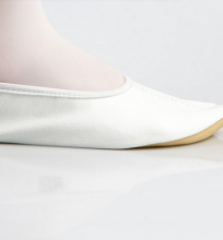 Bebe Basic Kids Hip-Hop Punsa Gymnastics Shoes Art.SB131 Eco Blue  Чешки гимнастические c кожанной подошвой