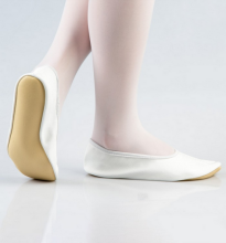 Bebe Basic Kids Hip-Hop Punsa Gymnastics Shoes Art.SB131 Eco Blue  Чешки гимнастические c кожанной подошвой