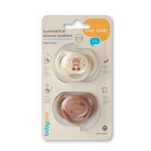 1669/01 SYMMETRICAL SILICONE PACIFIER 0-6