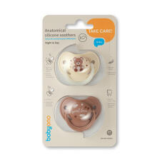 1670/01 ANATOMICAL SILICONE PACIFIER 0-6