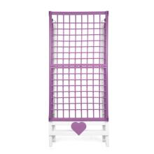 Сушильная машина Love белая/сиреневая 180x56x96 см