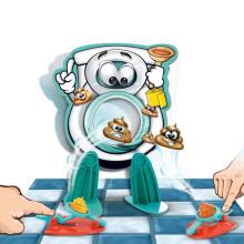 WOOPIE Family Dexterity Game Poop Shot to the Toilet