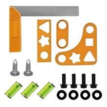 WOOPIE Small Handyman Tool Set Goggles Helmet Pneumatic Hammer 21pcs