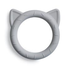 Mushie  Silicone  Teether Links Art.101270 Silicone rattle (100% natural)