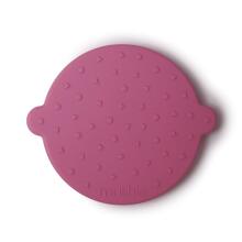 Mushie  Silicone Teether Face Art.2560319 Augstākas kvalitātes - silikona grabulis (100% dabisks)
