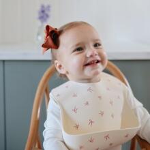 Mushie Silicone Bib Art.102069 Baby bib made of 100% high quality silicone